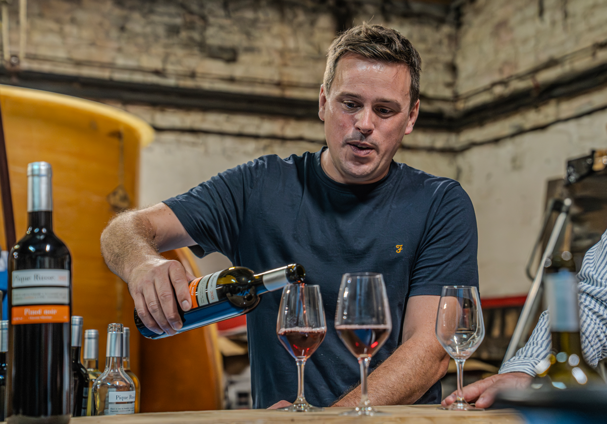 Dégustation de vin au domaine